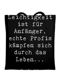 Сумка для переноски Mr & Mrs Panda Leichtigkeit fr Profis, черный