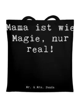 Сумка для переноски Mr & Mrs Panda Magische Mama, черный