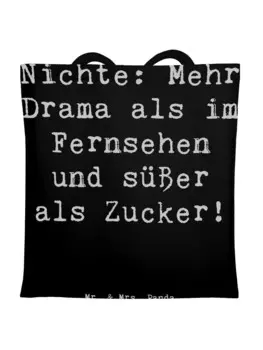 Сумка для переноски Mr & Mrs Panda Nichte Freude, черный