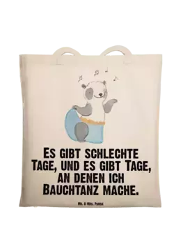 Сумка для переноски Mr & Mrs Panda Panda Bauchtanz, кремовый