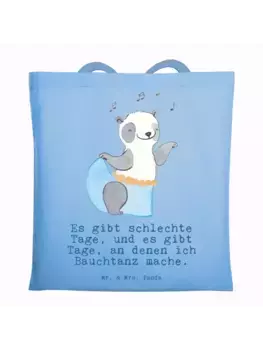 Сумка для переноски Mr & Mrs Panda Panda Bauchtanz, небесно-синий
