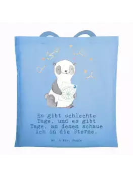 Сумка для переноски Mr & Mrs Panda Panda Astrologie, небесно-синий
