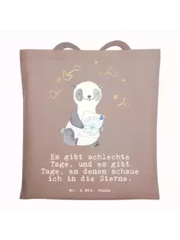 Сумка для переноски Mr & Mrs Panda Panda Astrologie, пастельно-коричневый