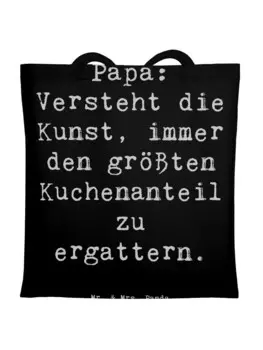 Сумка для переноски Mr & Mrs Panda Papa Kuchenmeister, черный