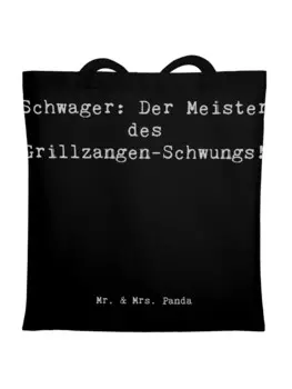 Сумка для переноски Mr & Mrs Panda Schwager Grillmeister, черный