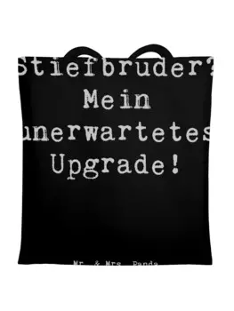 Сумка для переноски Mr & Mrs Panda Stiefbruder Upgrade, черный