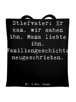 Сумка для переноски Mr & Mrs Panda Stiefvater Liebe, черный