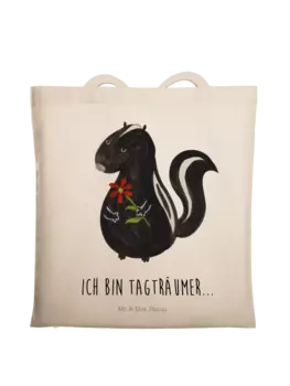 Сумка для переноски Mr & Mrs Panda Stinktier Blume, кремовый