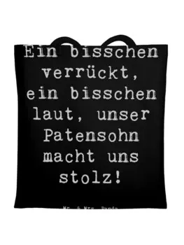 Сумка для переноски Mr & Mrs Panda Stolzer Patensohn, черный