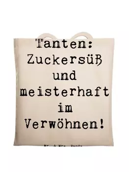 Сумка для переноски Mr & Mrs Panda Tante Zuckers, кремовый