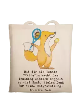 Сумка для переноски Mr & Mrs Panda Tennis Trainerin Spa, кремовый