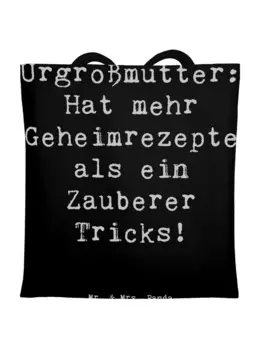 Сумка для переноски Mr & Mrs Panda Urgromutter Schtze, черный