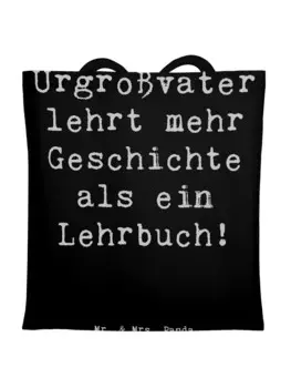 Сумка для переноски Mr & Mrs Panda Urgrovater Geschichten, черный