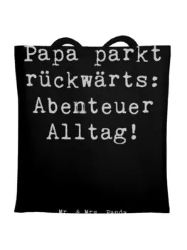 Сумка для переноски Mr & Mrs Panda Vater Abenteuer, черный