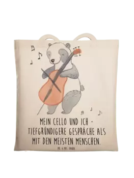 Сумка для переноски Mr & Mrs Panda Violoncello Gesprche, кремовый