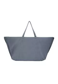 Сумка для покупок Big Long The Organic Company, серо-синяя