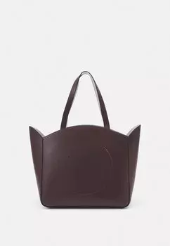 Сумка для покупок CIRCLE TOTE PERFORATED KARL LAGERFELD, коричневый