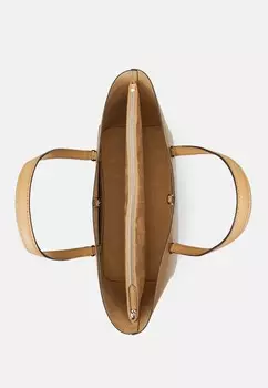 Сумка для покупок CROSSHATCH LARGE KARLY TOTE Ralph Lauren, светло-коричневый