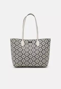 Сумка для покупок Flower Bleecker Large Tote Set kate spade new york, серый