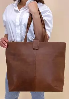 Сумка для покупок Gusti Leder, коричневый