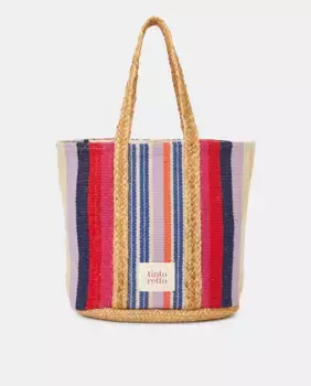 Сумка для покупок из алмазного холста Tintoretto, цвет Rosa