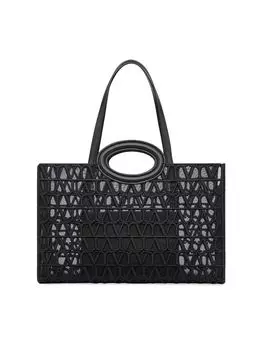 Сумка для покупок Le Troisieme с вышивкой Valentino Garavani, черный