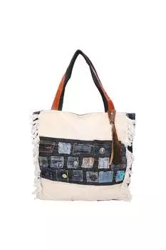 Сумка для покупок с необработанным краем Gave Lux, синий