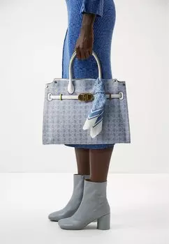 Сумка для покупок Satchel LIU JO, цвет blue denim
