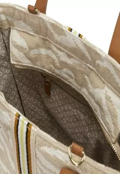 Сумка для покупок SHOPPER MIT COOLEM TIGER-DESSIN Codello, бежевый