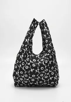 Сумка для покупок Smartbag Mini Unikko Bag Marimekko, цвет white/black