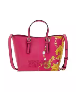 Сумка для покупок со съемным плечевым ремнем Versace, мультиколор