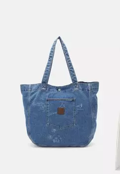Сумка для покупок Stamp Tote Bag Unisex Carhartt WIP, синяя