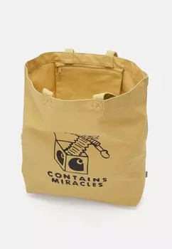 Сумка для покупок Stamp Tote Unisex Carhartt WIP, темно-желтый