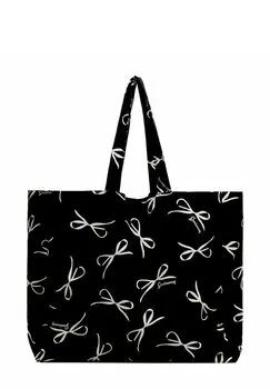 Сумка для покупок Stradivarius, черная