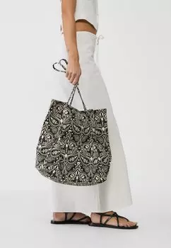 Сумка для покупок Stradivarius, черный