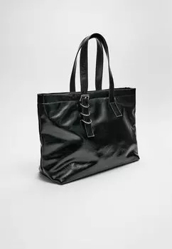 Сумка для покупок Stradivarius, черный