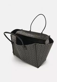 Сумка для покупок TOTE MONOGRAM L Emporio Armani, черный
