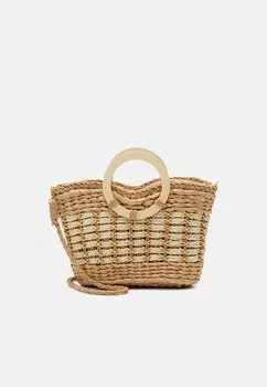 Сумка для покупок VMFREYA BEACH BAG Vero Moda, бежевый