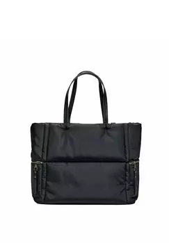 Сумка для покупок WITH ZIP Stradivarius, черный