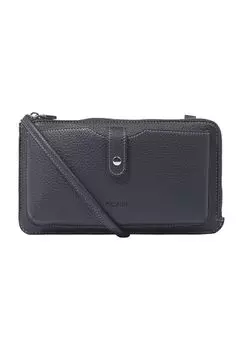 Сумка для смартфона, искусственная кожа, молния, этикетка, однотонная PICARD, цвет Ozean Gesamt Breite Tiefe