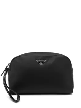 Сумка для стирки с логотипом Emporio Armani, черный