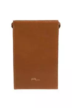 Сумка для телефона через плечо 'Lana' из кожи наппа Pure Luxuries London, коричневый