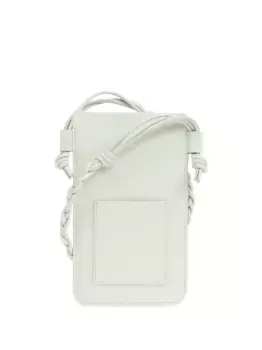 Сумка для телефона с логотипом JIL SANDER, зеленый