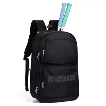 Сумка для теннисных ракеток унисекс LOVERPUSS, Черный