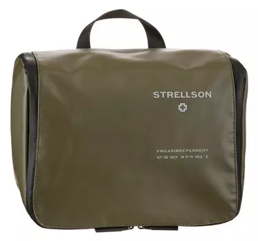 Сумка для туалетных принадлежностей STRELLSON Toiletry Benny, оливковый