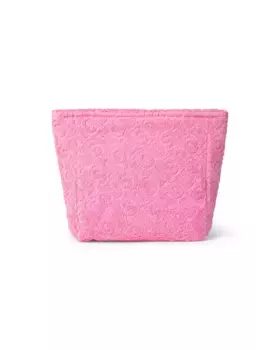 Сумка для туалетных принадлежностей Tous Baby из хлопчатобумажной махровой ткани с логотипом TOUS, цвет Rosa