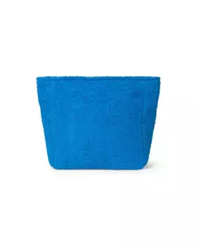 Сумка для туалетных принадлежностей Tous Baby из хлопчатобумажной махровой ткани с логотипом TOUS, синий