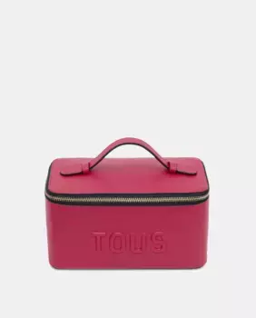 Сумка для туалетных принадлежностей Tous Brenda темно-синего цвета M, фуксия
