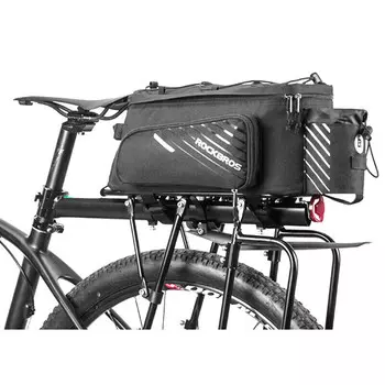 Сумка для велосипеда Rock Brothers ROCKBROS, сумка на заднюю багажник, сумка для горного велосипеда, сумка для хвоста, передняя и задняя седельная сумка, велосипедный велосипед A9