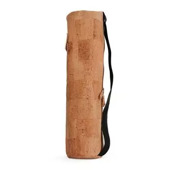 СУМКА ДЛЯ ЙОГИ ИЗ ПРОБКОВОЙ КОЖИ PIERRE SPORTS, коричневый